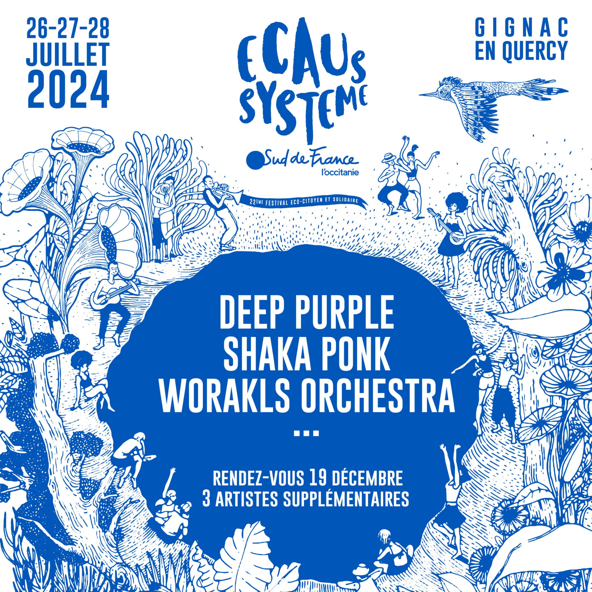 Off The Systeme - Festival Ecaussystème Du 26 au 28 juil 2024
